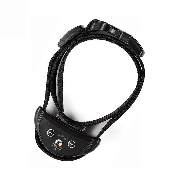 Collier Anti-aboiement, arrêt automatique des chocs, avec bip et choc, collier noir pour chien, sens
