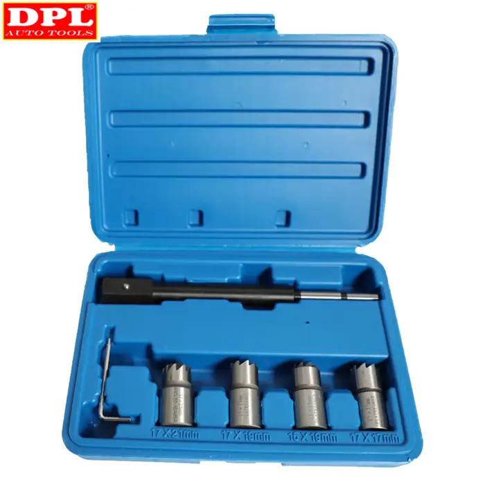 Kit d'outils de coupe de carbone, ensemble d'outils de coupe de siège d'injecteur Diesel, nettoyeur 
