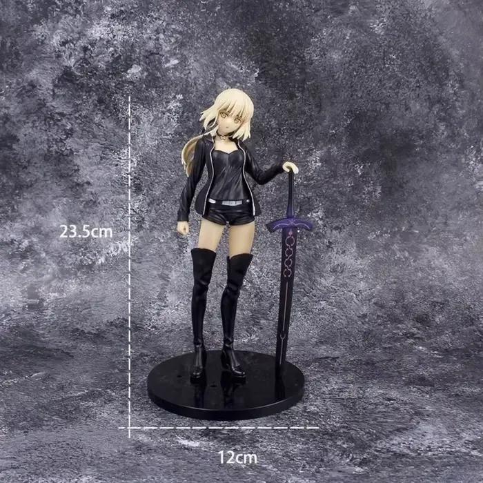 Figurine d'anime Dark Knight, design élégant, en PVC de qualité supérieure, modèle en pose debout, d