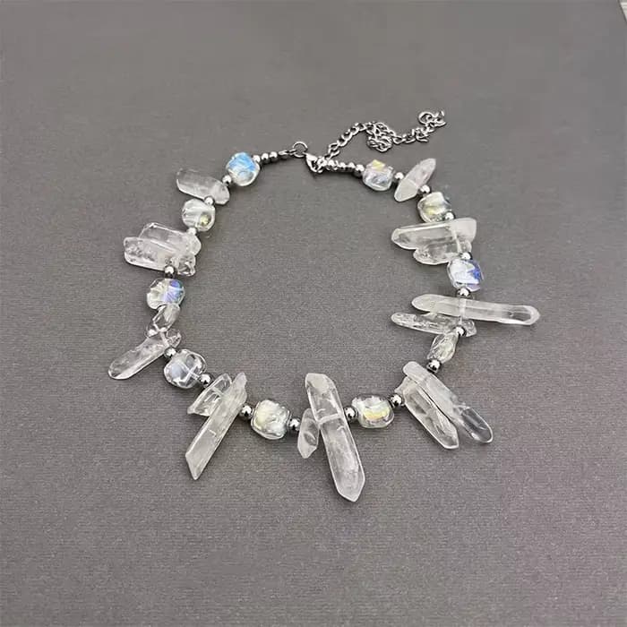 ZHUHE Lcicle collier nouveau Style gothique pour femmes hommes bijoux accessoires cadeaux de fête