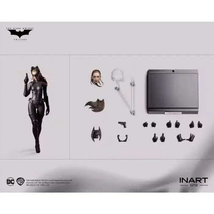 En stock INART 1/12 Catwoman Selina Kyle Anne Hathaway Figurine The Dark Knight Rises Modèle de coll