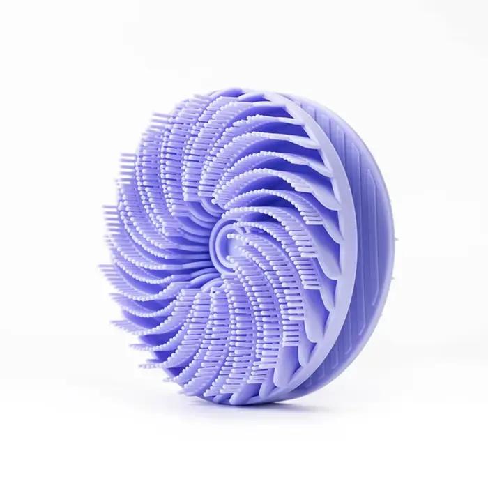 Épurateur de corps en Silicone souple, exfoliant pour le cuir chevelu, Non irritant, masseur de bain