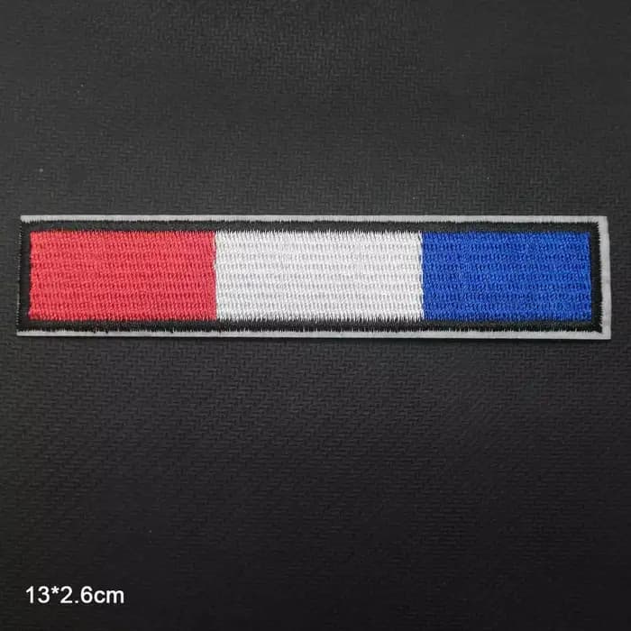 Patchs de Vêtements Brodés au Sensation Nationale, Autocollants pour Vêtements, Vente en Gros, Franc