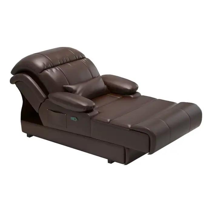 Canapés de salon en cuir, luxe européen, multifonctionnels, confortables, avec coussins, pour bureau