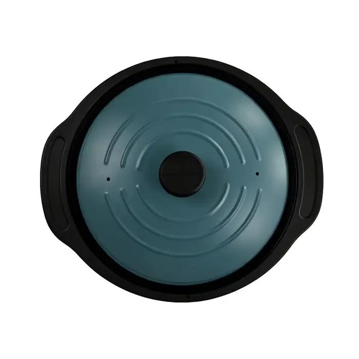 Plat à four ovale pour four à micro-ondes, spécial pour les ailes de poulet frites et rôties, les st