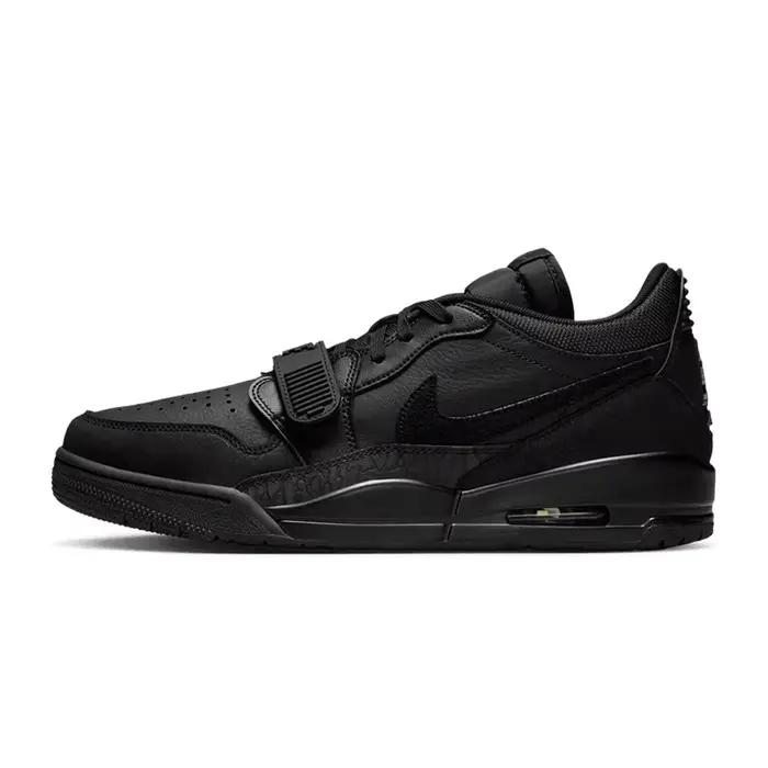 Nike Legacy 312 Black Knight Chaussures de basket-ball rétro confortables, antidérapantes et durable