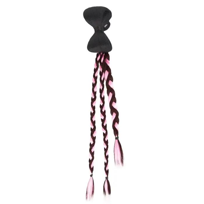Perruque tressée pour femme – Extensions de cheveux mignonnes et naturelles pour des styles de tress