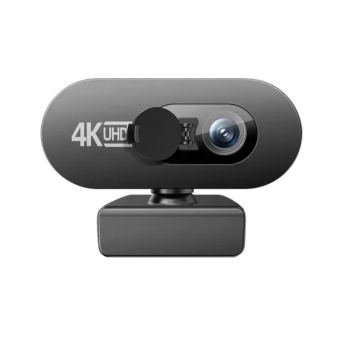Webcam 4K Full HD 2K 1080P pour PC, nouvelle mini caméra web avec microphone, autofocus USB, caméra 