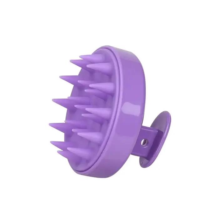 Épurateur de cuir chevelu, brosse de shampoing, masseur, peigne propre pour cuir chevelu avec poigné