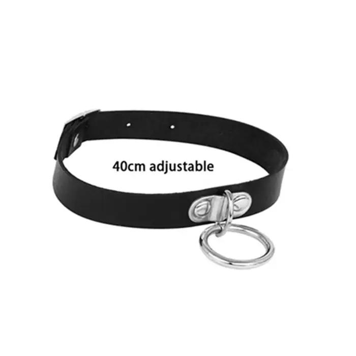 Rock Sexy Cool gothique collier Steampunk collier femmes hommes Sautoirs en cuir Goth Punk collier r