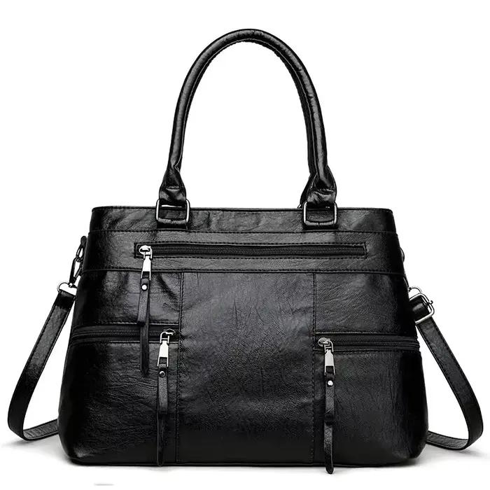 Sacs à main à poignée supérieure en cuir PU pour femmes, sac à bandoulière initié pour dames, sacs à