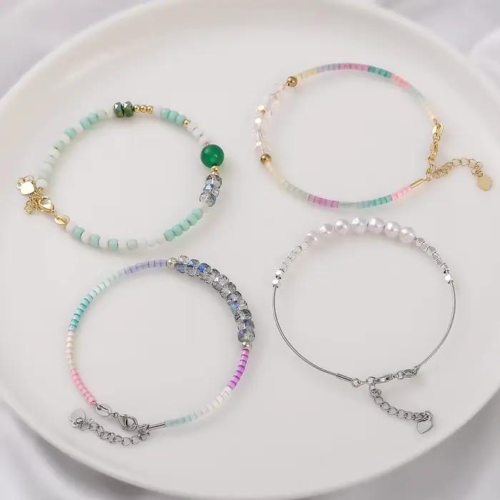 Bracelet en laiton plaqué or 14 carats pour femmes, Bracelet de fabrication de bijoux à faire soi-même