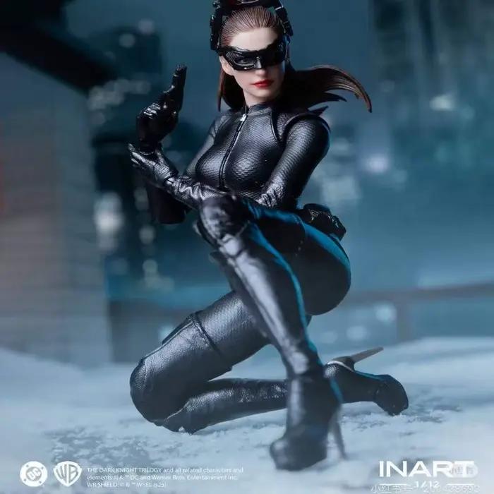 Figurine articulée Catwoman sous licence INART DC, échelle 1/12, The Dark Knight Rises, figurine de collection pour adultes.