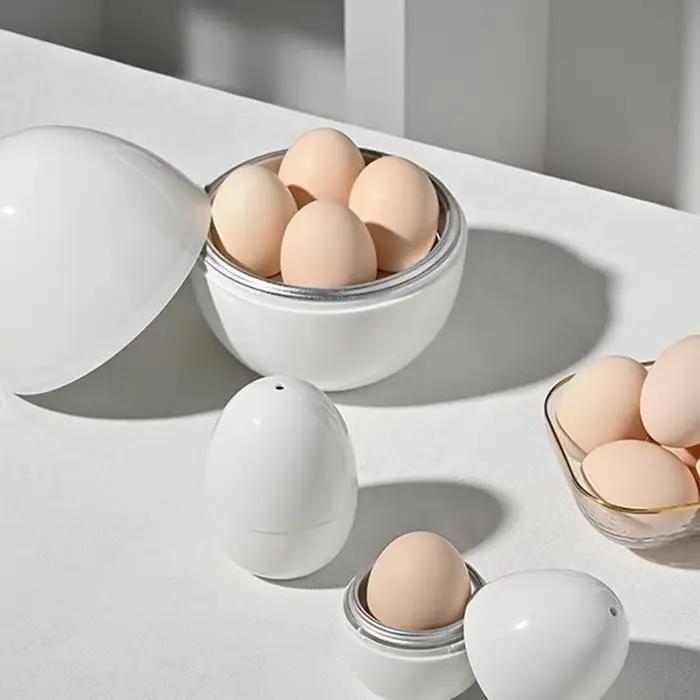 Cuiseur à œufs pour micro-ondes, cuiseur à œufs rapide pour œufs durs et doux, chaudière à œufs, Gadgets de cuisine