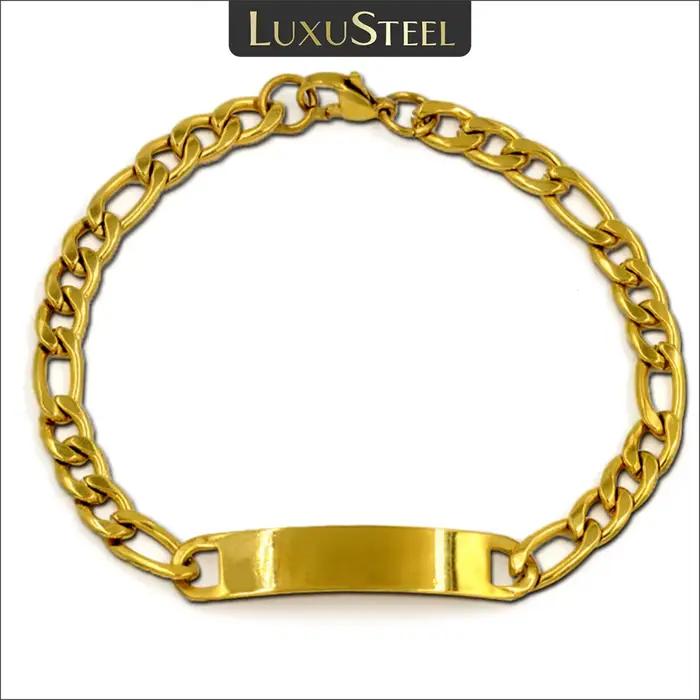 Bracelet de luxe en acier inoxydable pour hommes