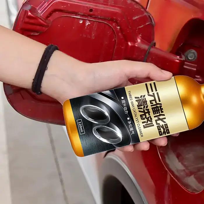 Nettoyant catalytique automobile, nettoyant pour convertisseur catalytique à trois voies, nettoyant puissant pour système de carburant, booster de moteur pour voitures diesel