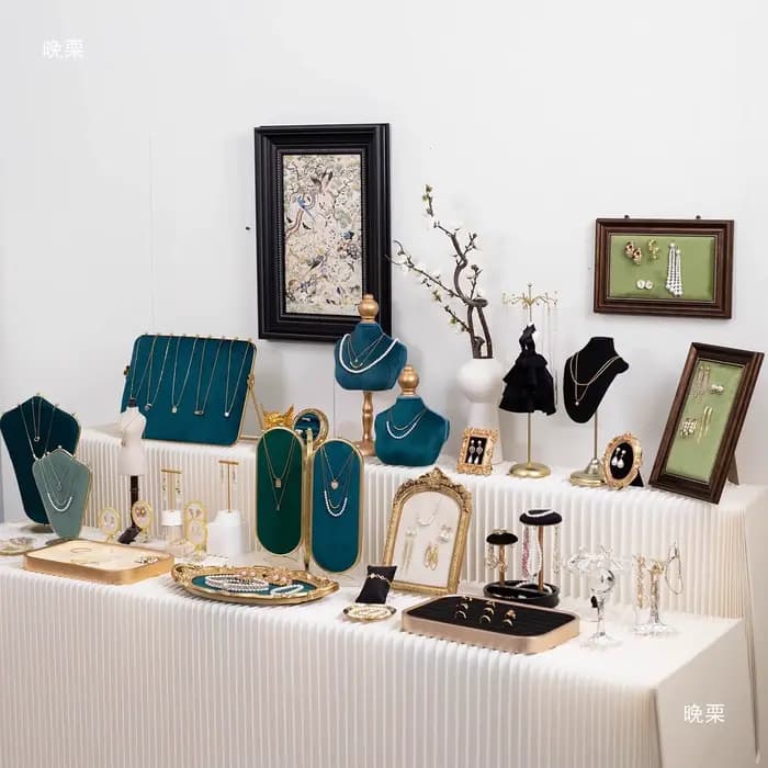 Étagère de rangement de bijoux Vintage