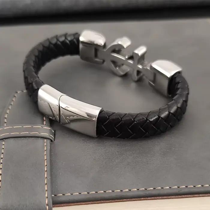 Bracelet ancre de bateau pour hommes