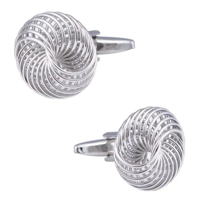 Boutons de manchette au Design ajouré de haute qualité pour hommes et femmes