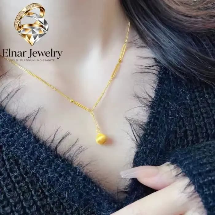 Elnar Jewelry – Nouveau collier de luxe en or pur 24 carats 9999 pour femme