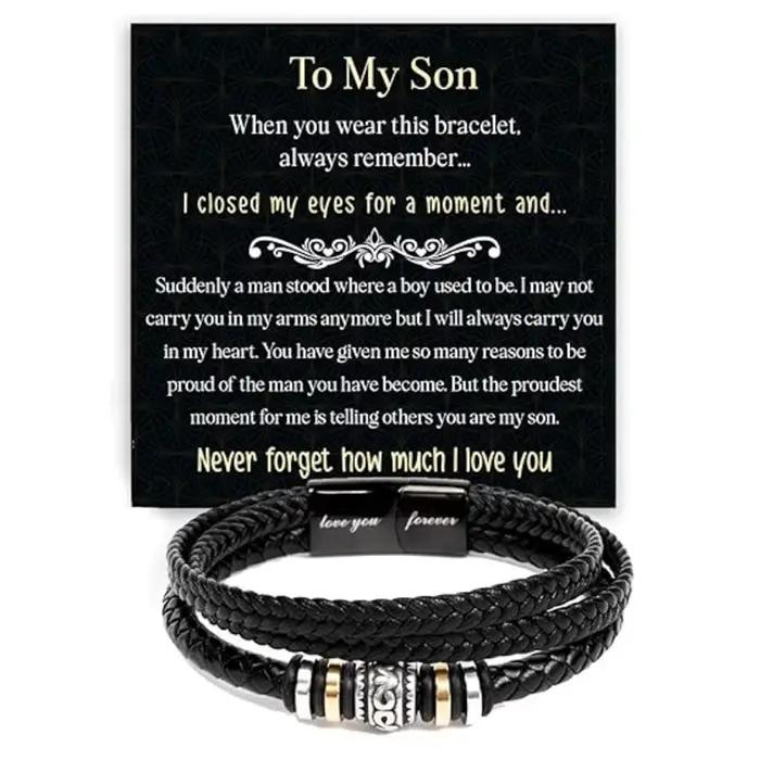 Bracelet à mon fils