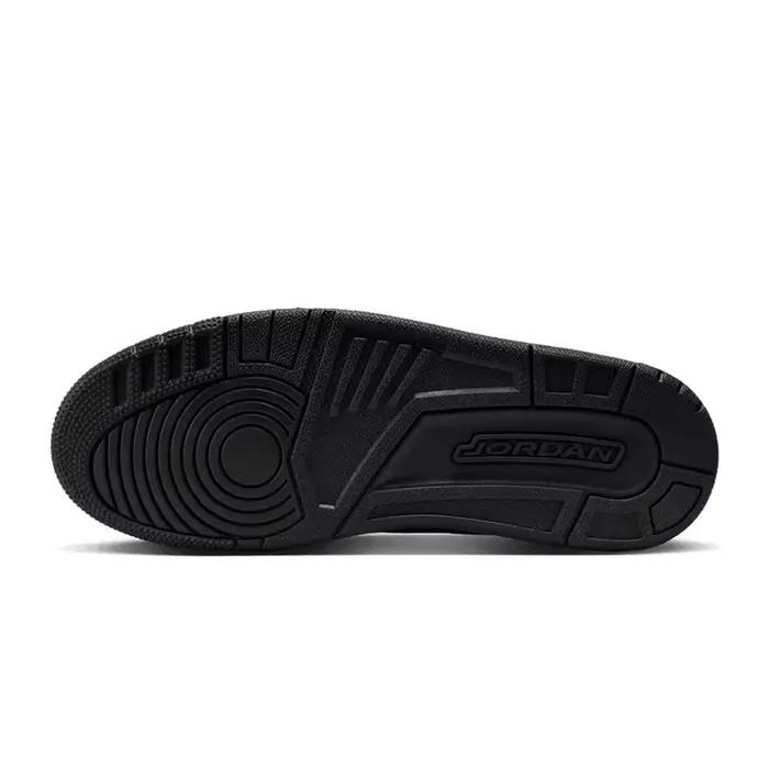 Nike Legacy 312 Black Knight Chaussures de basket-ball rétro confortables, antidérapantes et durables, basses, noires pour hommes IQ9784-001