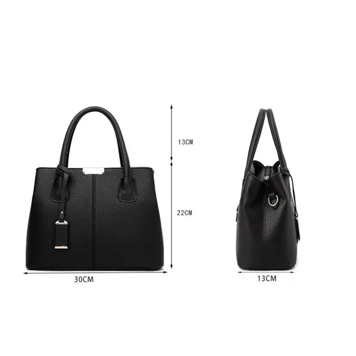 Sacs à main en cuir PU pour femmes, grand fourre-tout pour dames, sacs à bandoulière carrés initiés, nouvelle mode