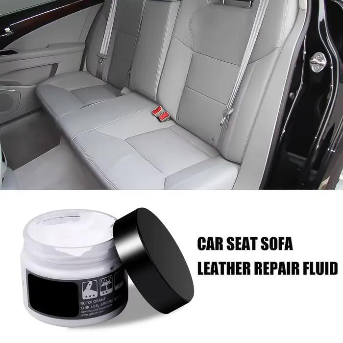 Kit de réparation du cuir liquide, sans chaleur, outil de réparation du cuir, siège de voiture, canapé, manteaux, trous, rayures, fissures, restauration des déchies