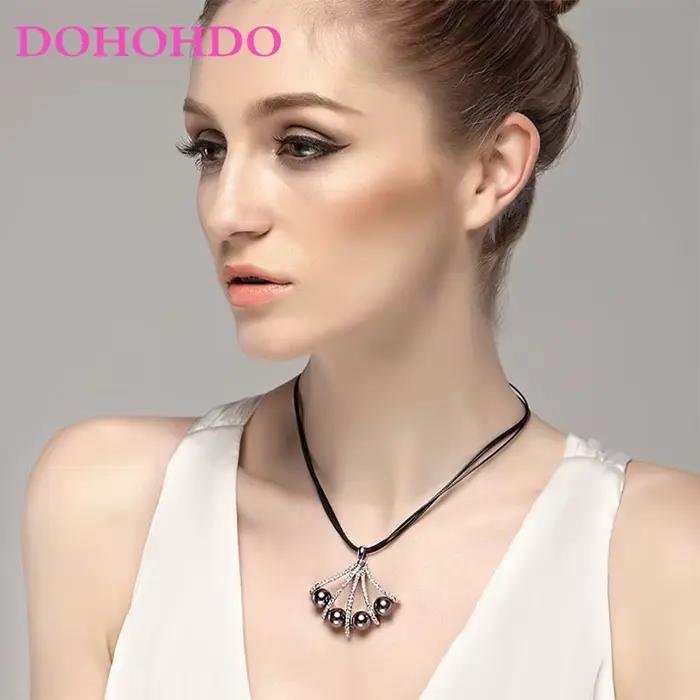 Top qualité 1.5mm 2mm 3mm collier cordon en cuir cordon cire corde chaîne avec fermoir en acier inoxydable pour collier à faire soi-même fabrication de bijoux