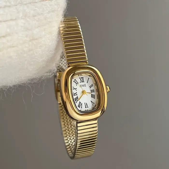Nouvelle montre à bracelet en cuir pour femme 2026 – Nouveau modèle, simple, élégante et luxueuse, montre haut de gamme sélectionnée, montre-bracelet unique.