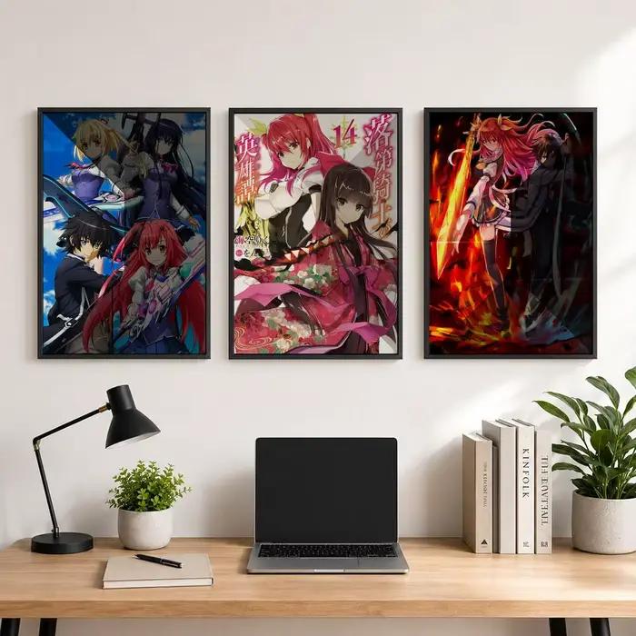 Affiche d'anime C-Chivalry O-of a Failed Knight, impression d'art décorative murale, impression d'art abstraite pour décoration murale pour salon
