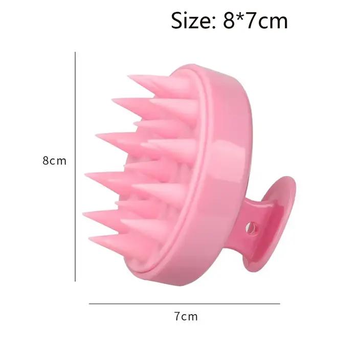 Brosse de shampoing pour cheveux, épurateur de cuir chevelu en Silicone, brosse de lavage des cheveux, brosse de nettoyage des pellicules