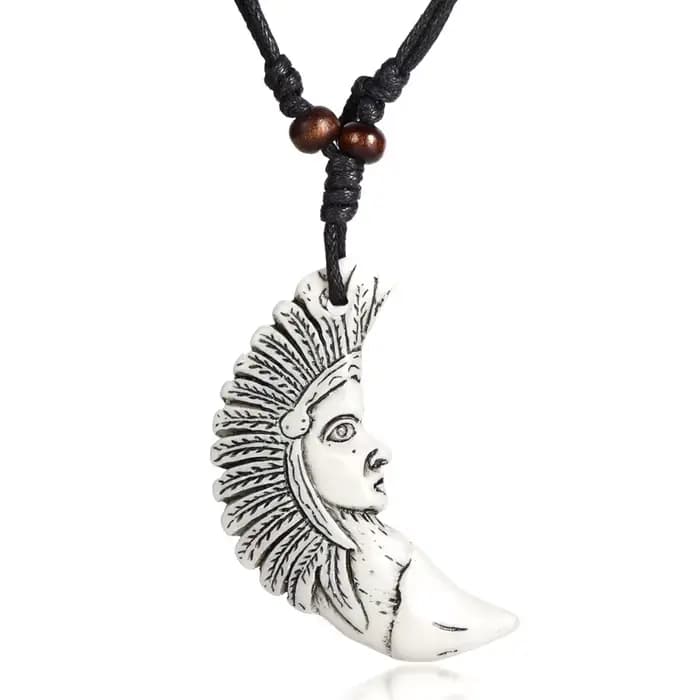 Collier Vintage en cuir pour hommes et femmes