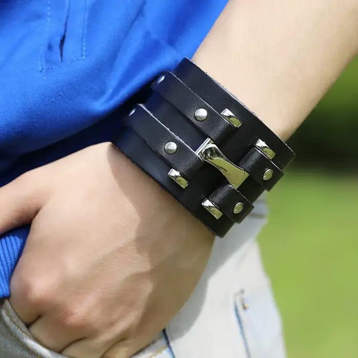 Bracelet Vintage Style Punk pour hommes