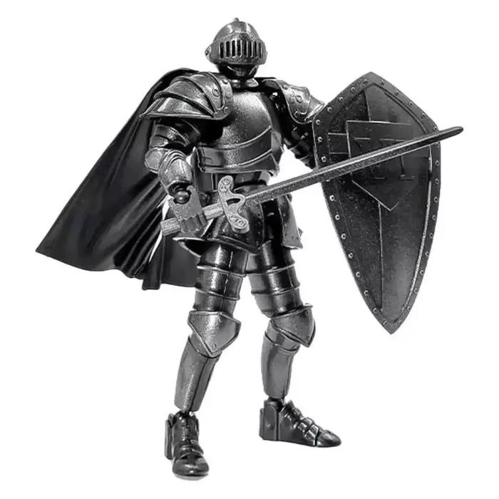 Chevalier médiéval 3D multi-articulé mobile Shapeshift Robot Mannequin factice modèle d'action poupée jouets enfant décoration pour filles garçons cadeaux