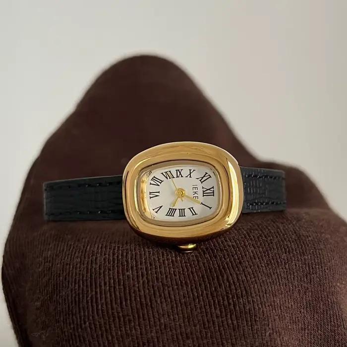 Nouvelle montre à bracelet en cuir pour femme 2026 – Nouveau modèle, simple, élégante et luxueuse, montre haut de gamme sélectionnée, montre-bracelet unique.