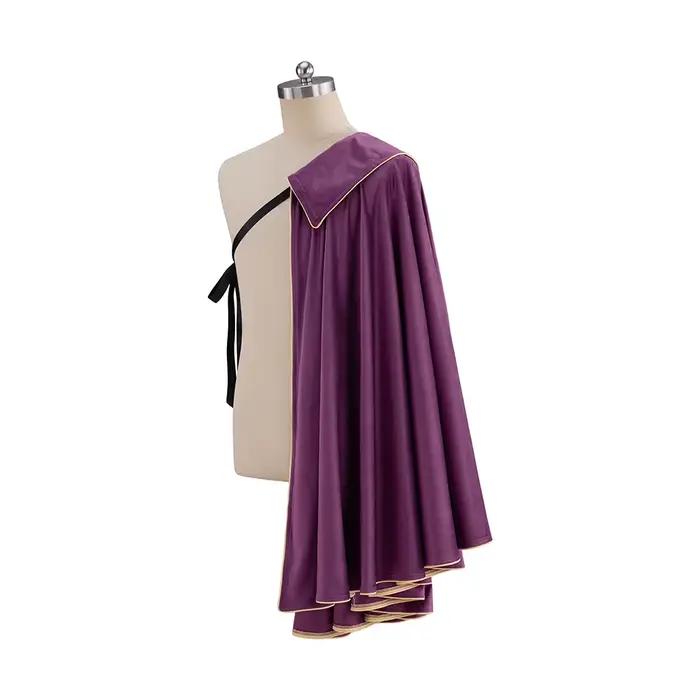 Cape Tudor demi épaule médiévale Renaissance Noble Costume Tudor roi Cape Ren Faire châle Cape Cavalier Cape mousquetaire Cape