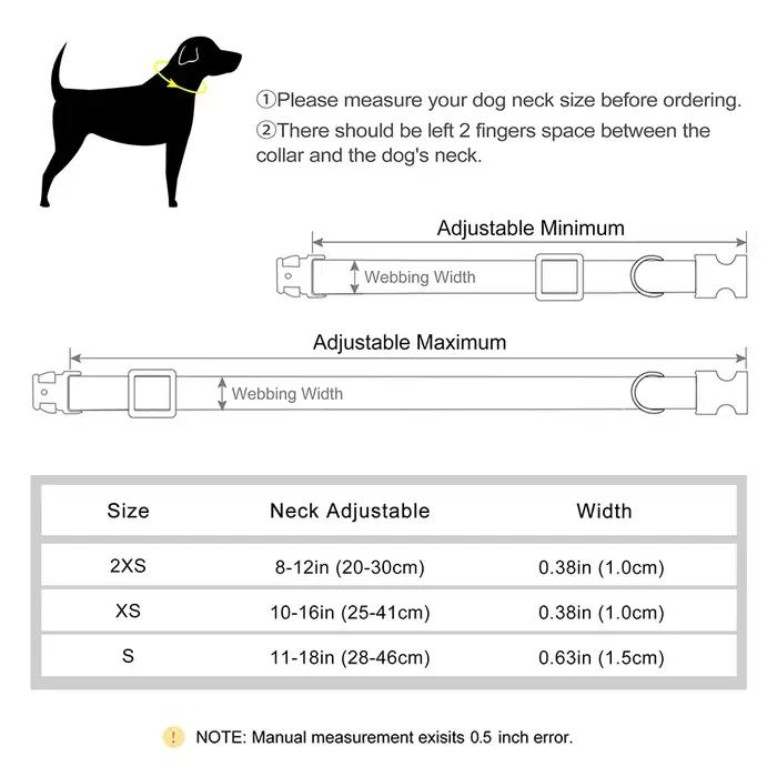 Collier de chien personnalisé colliers de chien de chiot en Nylon avec mignon nœud papillon gravé collier pour animaux de compagnie colliers de chien pour chiens de petite et moyenne Chihuahua