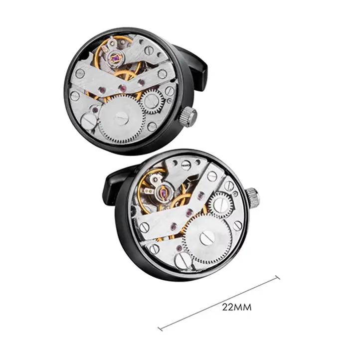 Boutons de manchette Steampunk, montre de sport, manches en forme d'ongles, chemises pour hommes, équipement rétro, connexion de poignet, cadeaux de mariage d'affaires