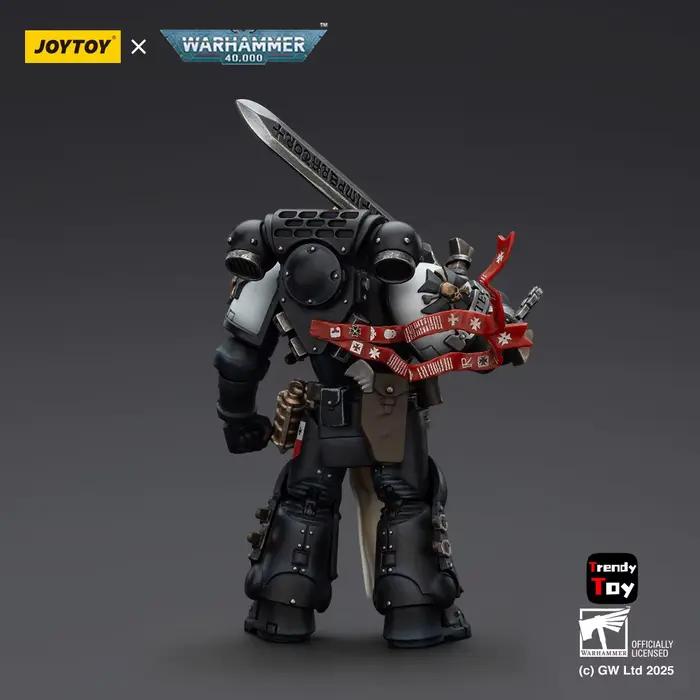 【JOYTOY】Warhammer 40K championnat des templiers noirs de l'empereur "Bayard's Revenge" V2 1/18 figurine modèle jouet