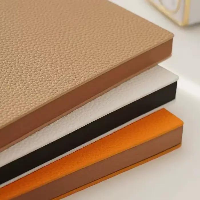 1 pièces cahier A5 simili cuir cahier d'affaires ensemble épaissi Surface en cuir souple papeterie
