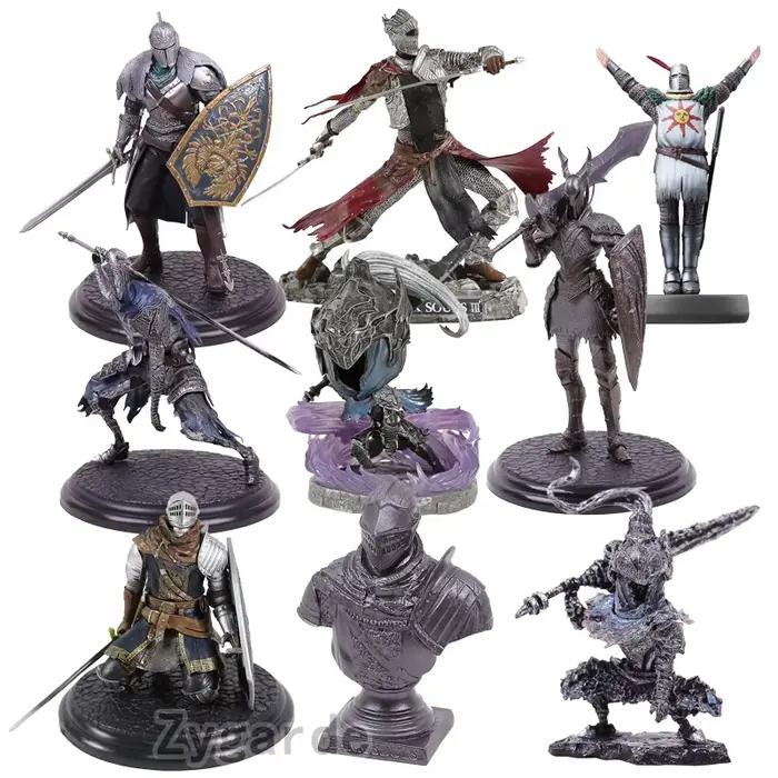 Figurine en PVC Dark Souls, Black Faraam, Red Knight, Artorias The Abysswalker, Advanced Knight, Kokor, Jouet