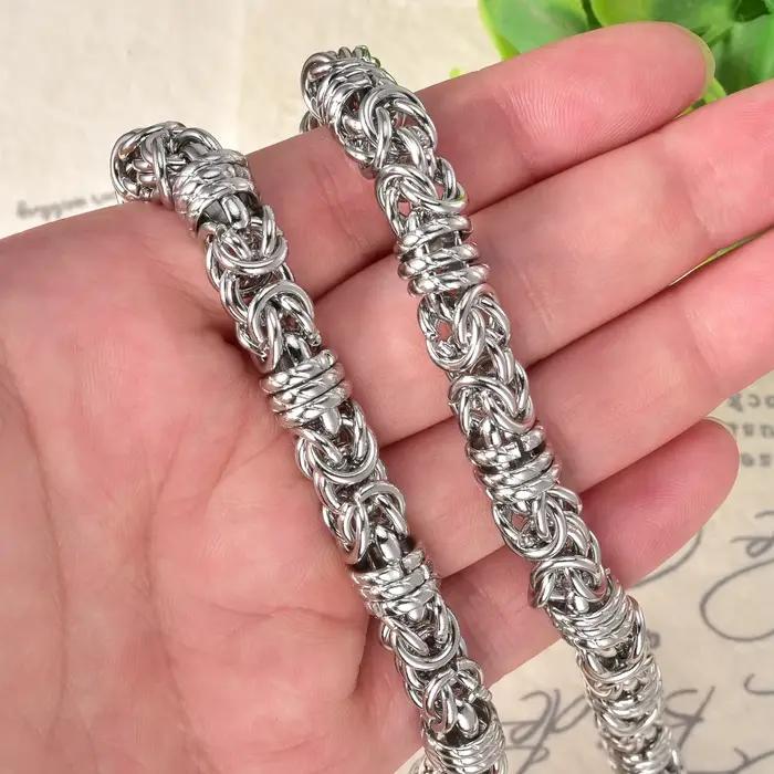 Collier Vintage industriel pour hommes