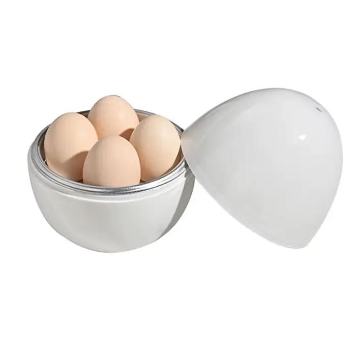 Cuiseur à œufs pour micro-ondes 1/4 œuf, cuisson rapide et facile en 5 minutes, pour œufs durs ou mollets, outils de cuisine