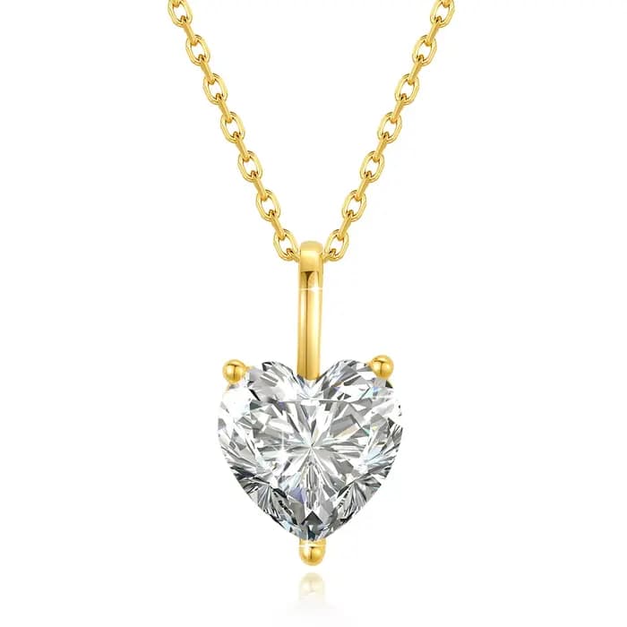 Colliers Moissanite en or 14K