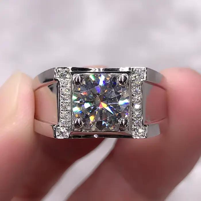 Buyee – bague de mariage en argent Sterling 925 pour hommes