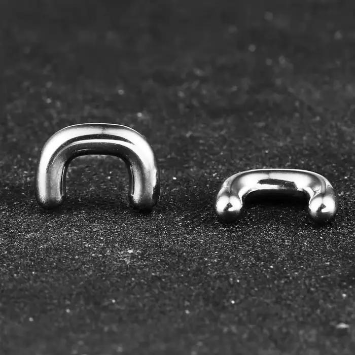 Giga 1 pièces Cool U forme Septum retenue ASTM F136 titane U fer à cheval agrafe Piercing corps bijoux Septum Piercing anneau nouveau