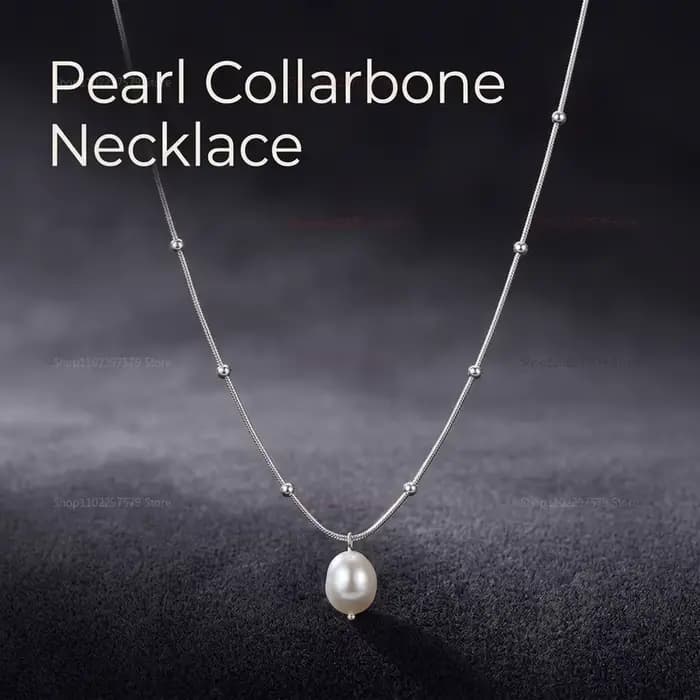 Nouveau collier élégant en perles