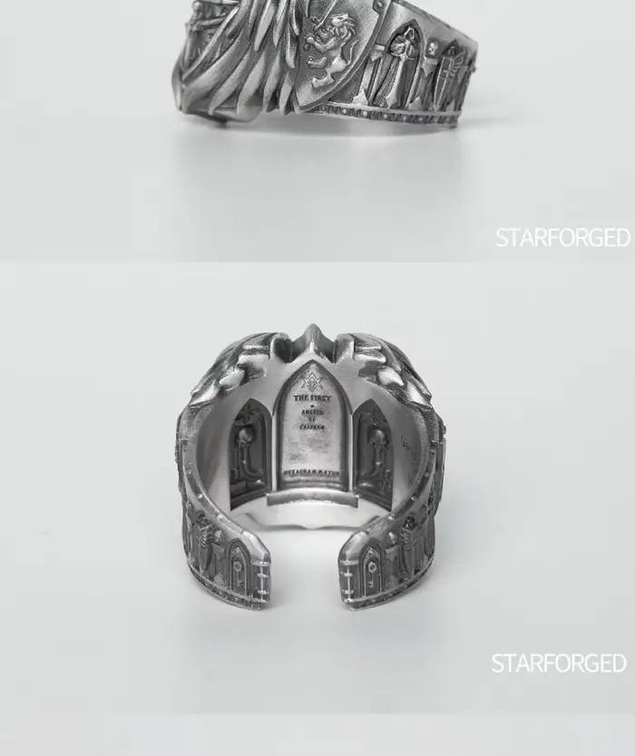 Sceau du Chevalier à Six Ailes, Bague de l'Ange Noir