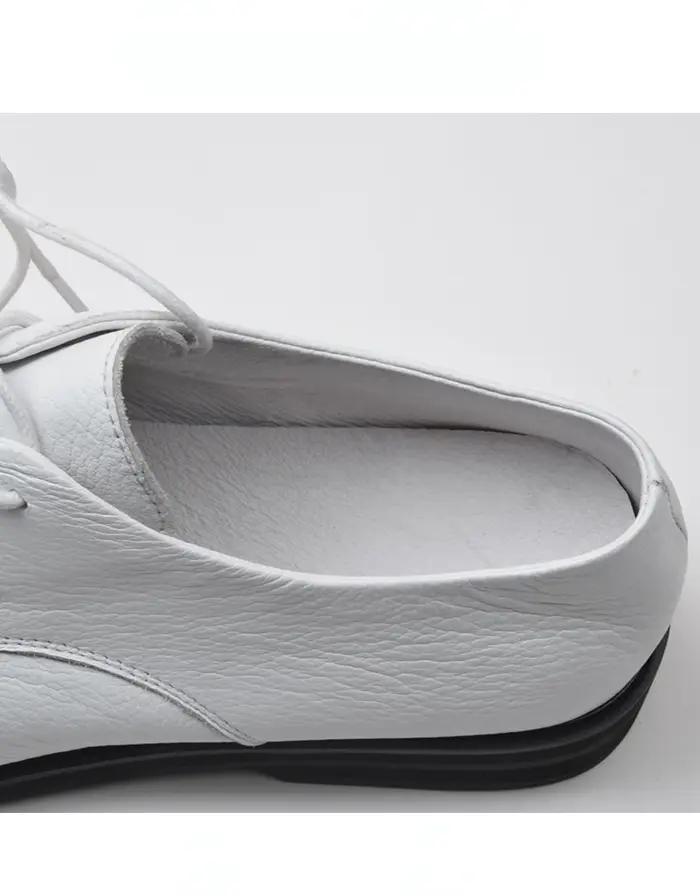Chaussures en cuir véritable à tête ronde pour hommes, basses, aide, grand cuir chevelu, optique, astronomique, cuir souple, rétro, coiffeur, designer